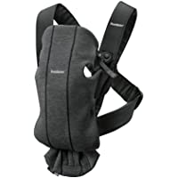 Los mejores  - BabyBjörn Mochila Porta Bebé Mini- 3D Jersey- Gris Carbón
